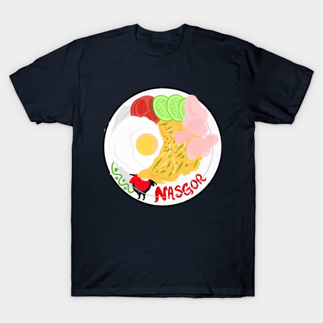 Nasi Goreng Indonesian Culture T-Shirt by Art_Ricksa